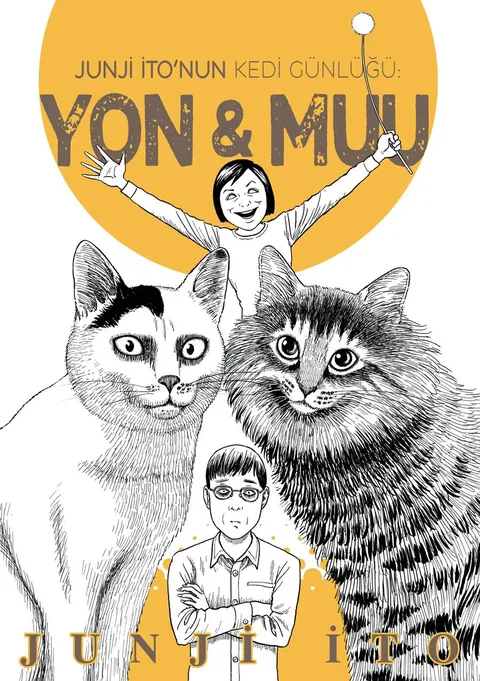 Junji İto'nun Kedi Günlüğü: Yon&Muu kapağı
