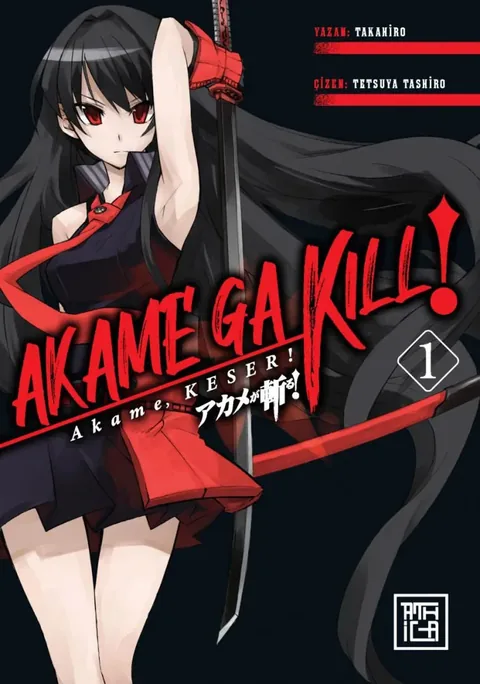 Akame, Keser! kapağı